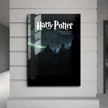 Flex Designs Metal Poster Harry Potter and the Prisoner of Azkaban Minimalist 24 x 36" Home Goods - Movie 2004 Movie Metal Poster
