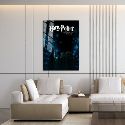 Flex Designs Metal Poster Harry Potter and the Order of the Phoenix Minimalist 16 x 24" Home Goods - Movie 2007 Movie Metal Poster
