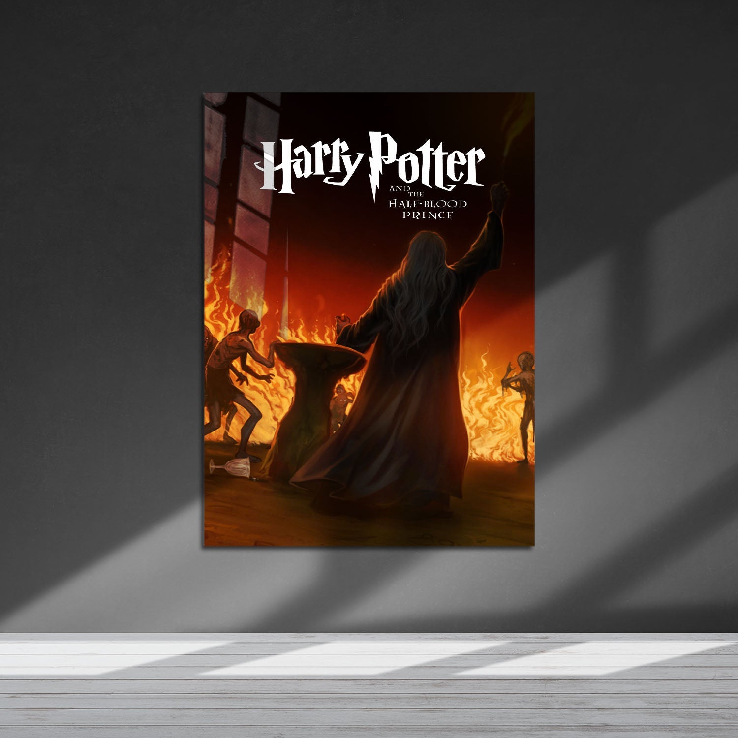 Flex Designs Metal Poster Harry Potter and the Half-Blood Prince Minimalist 5 x 7" Home Goods - Movie 2009 Movie Metal Poster