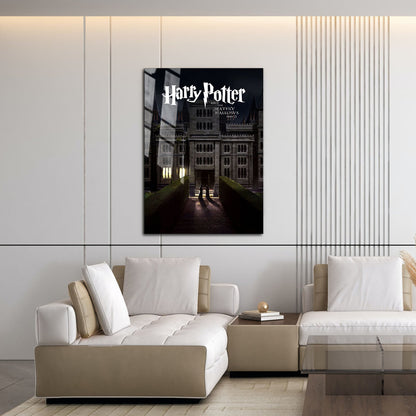 Flex Designs Metal Poster Harry Potter and the Deathly Hallows Part 2 Minimalist 16 x 24" Home Goods - Movie 2011 Movie Metal Poster