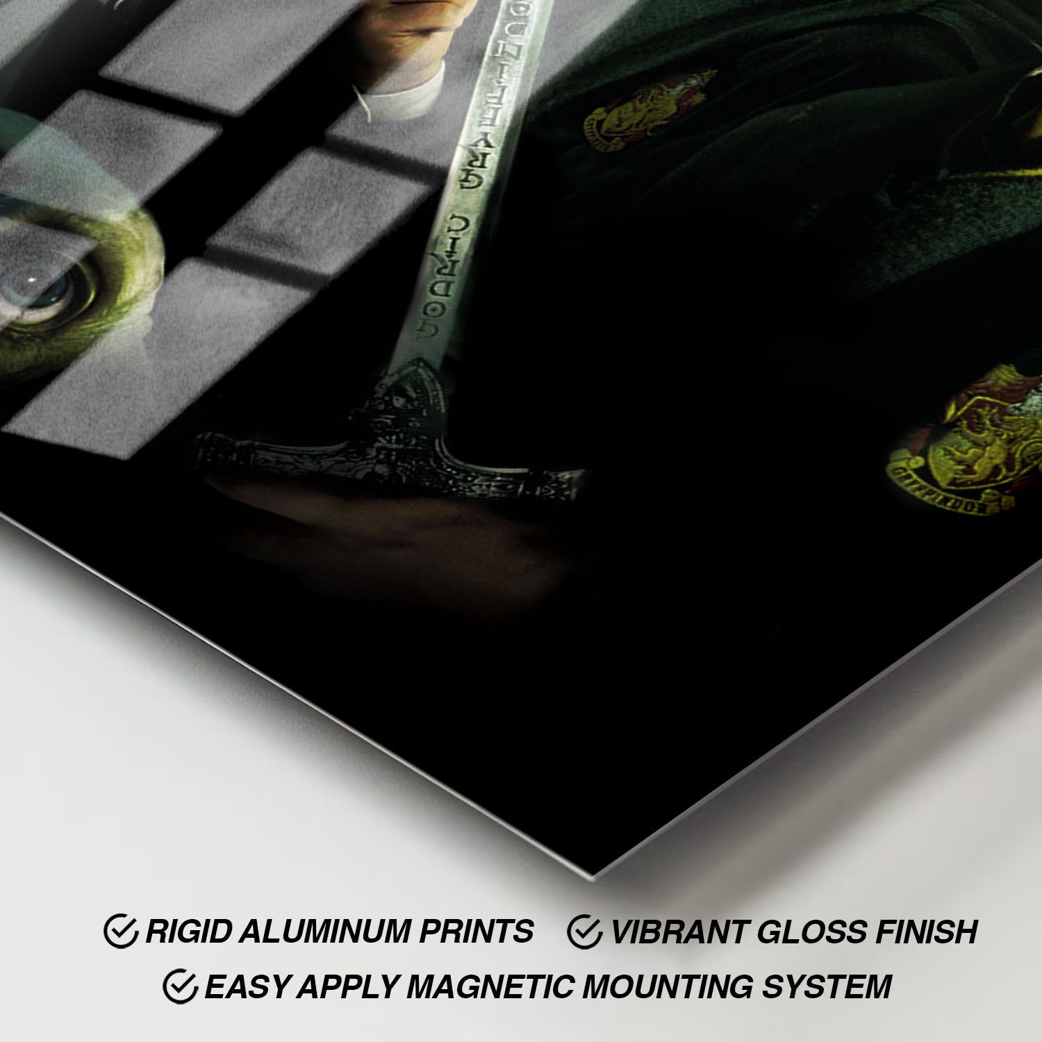 Flex Designs Metal Poster Harry Potter and the Chamber of Secrets Textless 11 x 17" Home Goods - Movie 2002 Movie Metal Poster