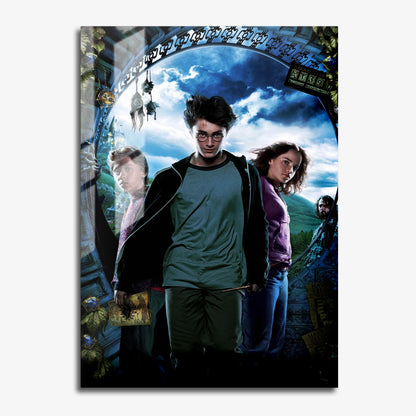 Flex Designs Metal Poster Harry Potter and the Prisoner of Azkaban Textless 11 x 17" Home Goods - Movie 2004 Movie Metal Poster