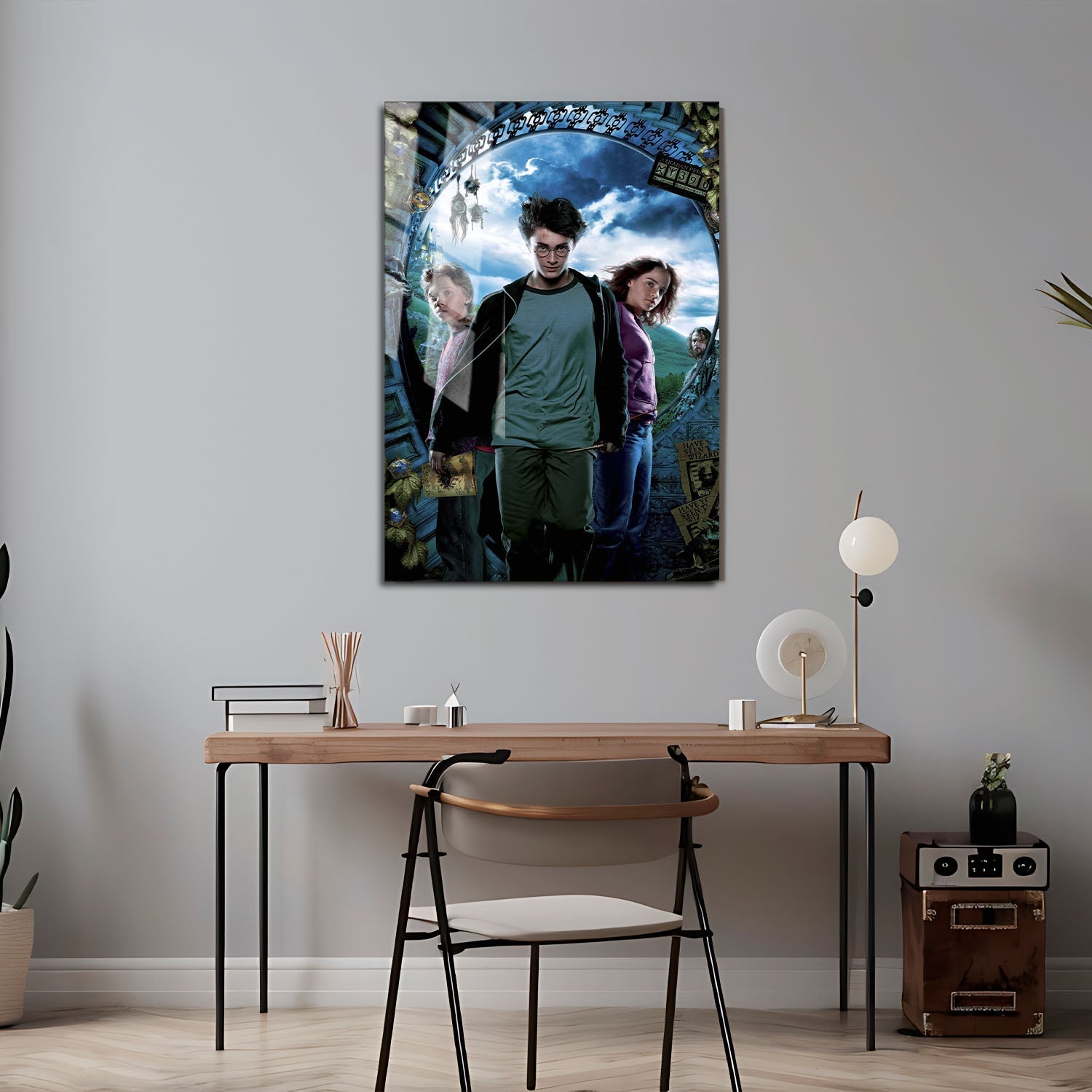 Flex Designs Metal Poster Harry Potter and the Prisoner of Azkaban Textless 24 x 36" Home Goods - Movie 2004 Movie Metal Poster