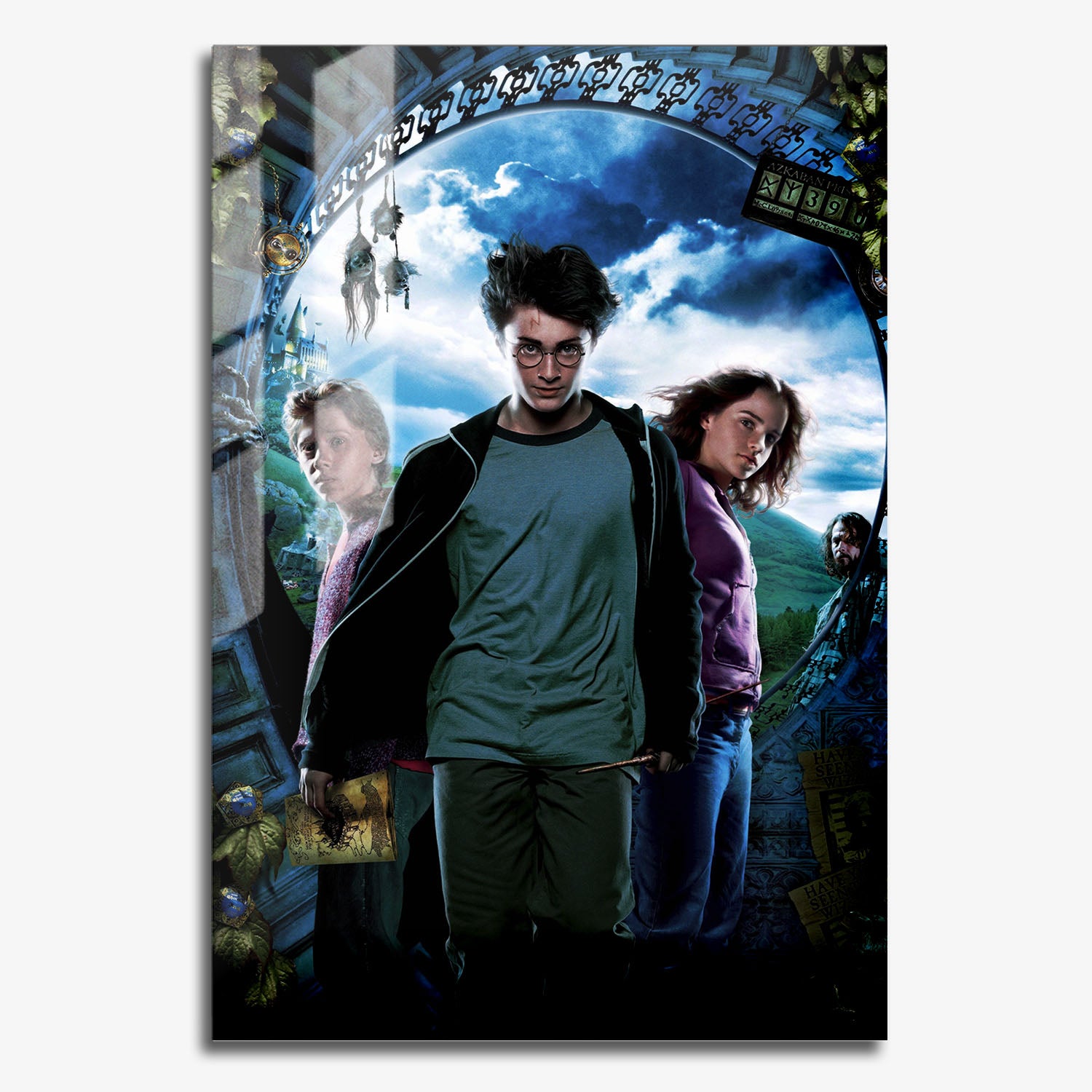 Flex Designs Metal Poster Harry Potter and the Prisoner of Azkaban Textless 11 x 17" Home Goods - Movie 2004 Movie Metal Poster
