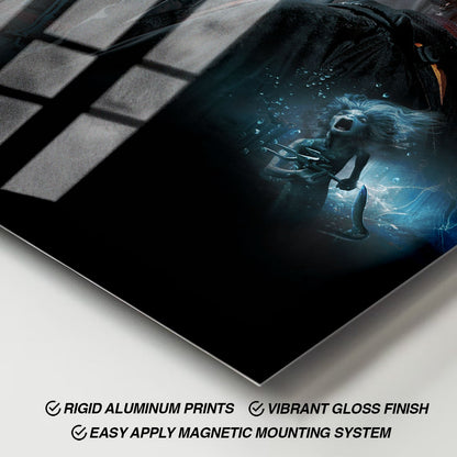 Flex Designs Metal Poster Harry Potter and the Goblet of Fire Textless 11 x 17" Home Goods - Movie 2005 Movie Metal Poster