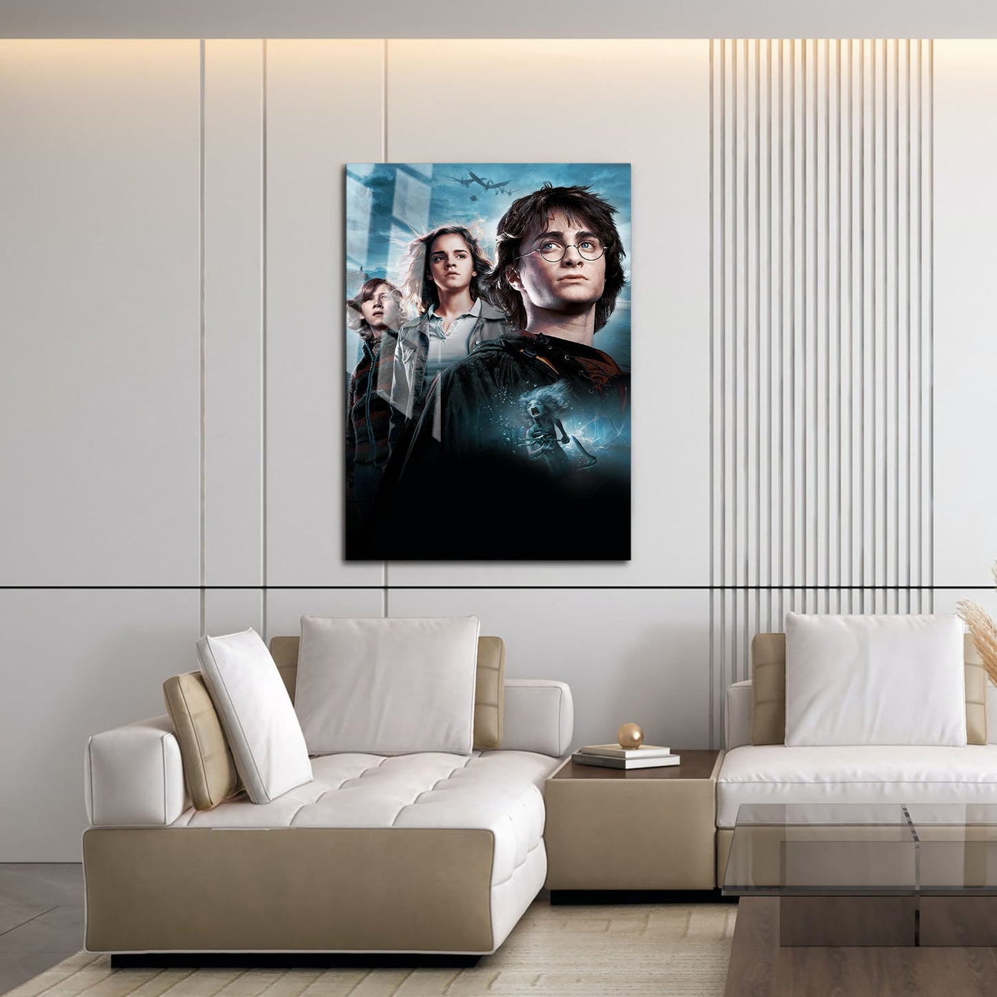 Flex Designs Metal Poster Harry Potter and the Goblet of Fire Textless 16 x 24" Home Goods - Movie 2005 Movie Metal Poster