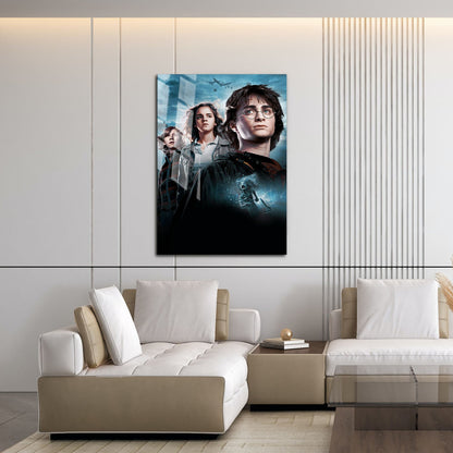 Flex Designs Metal Poster Harry Potter and the Goblet of Fire Textless 16 x 24" Home Goods - Movie 2005 Movie Metal Poster