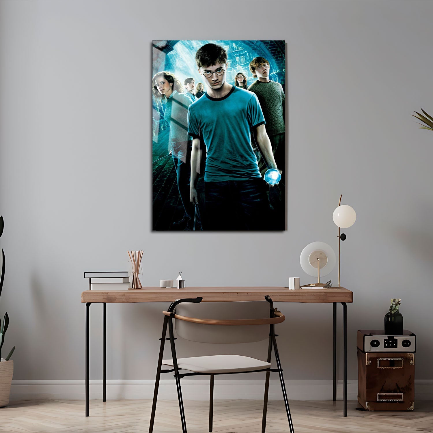 Flex Designs Metal Poster Harry Potter and the Order of the Phoenix Textless 24 x 36" Home Goods - Movie 2007 Movie Metal Poster