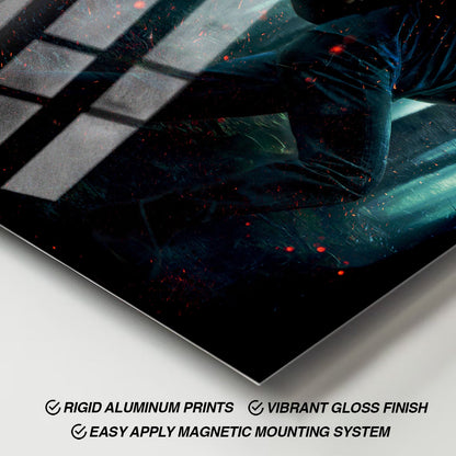 Flex Designs Metal Poster Harry Potter and the Deathly Hallows Part 1 Textless 11 x 17" Home Goods - Movie 2010 Movie Metal Poster