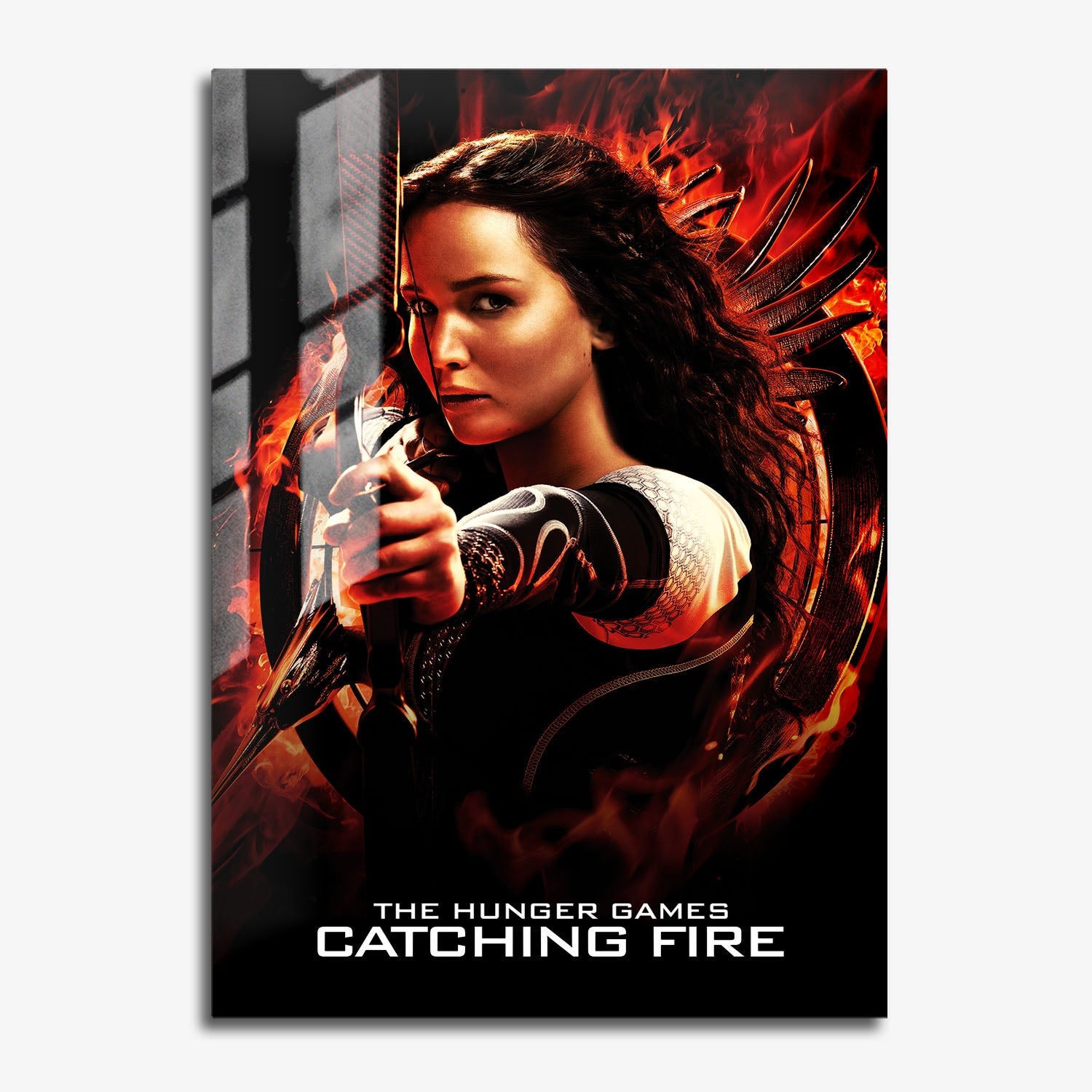 Flex Designs Metal Poster The Hunger Games Catching Fire 11 x 17" Home Goods - Movie 2013 Movie Metal Poster