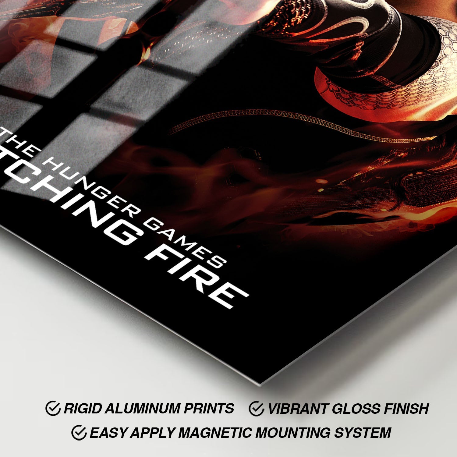 Flex Designs Metal Poster The Hunger Games Catching Fire 11 x 17" Home Goods - Movie 2013 Movie Metal Poster