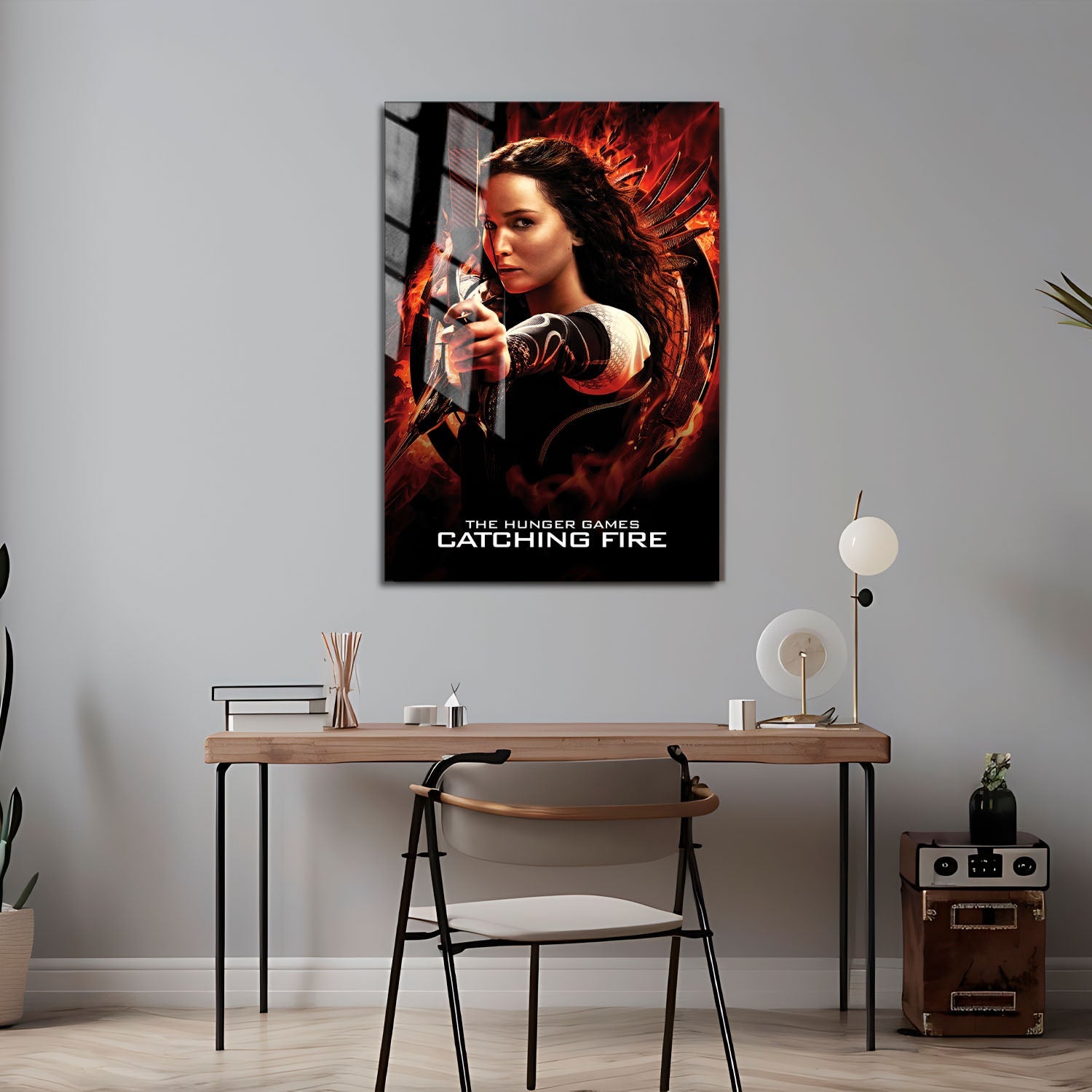 Flex Designs Metal Poster The Hunger Games Catching Fire 24 x 36" Home Goods - Movie 2013 Movie Metal Poster