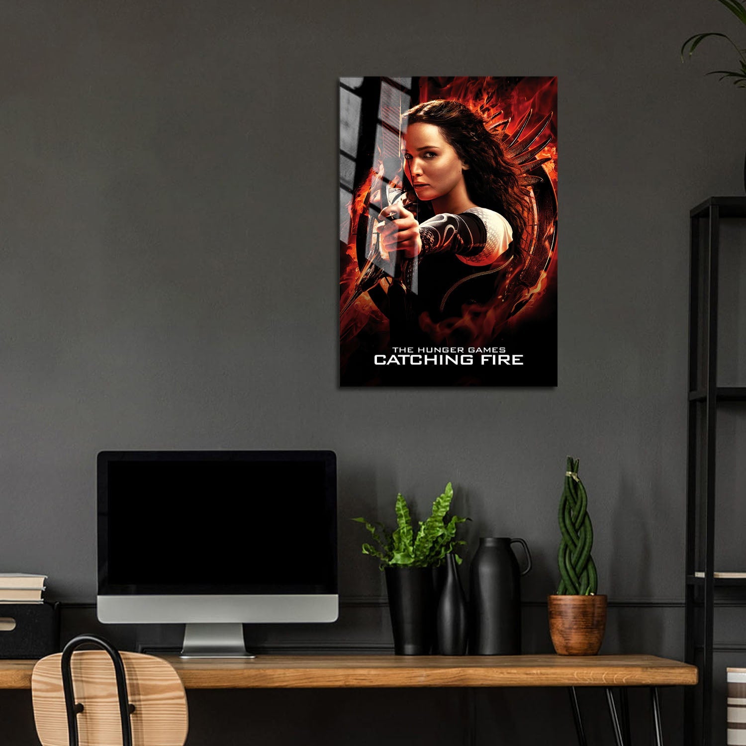 Flex Designs Metal Poster The Hunger Games Catching Fire 5 x 7" Home Goods - Movie 2013 Movie Metal Poster