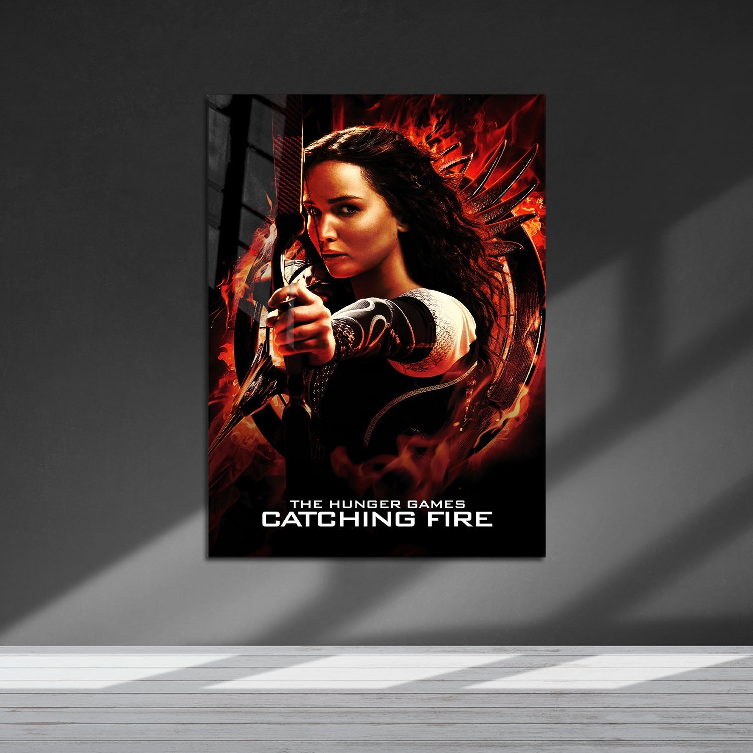 Flex Designs Metal Poster The Hunger Games Catching Fire 5 x 7" Home Goods - Movie 2013 Movie Metal Poster