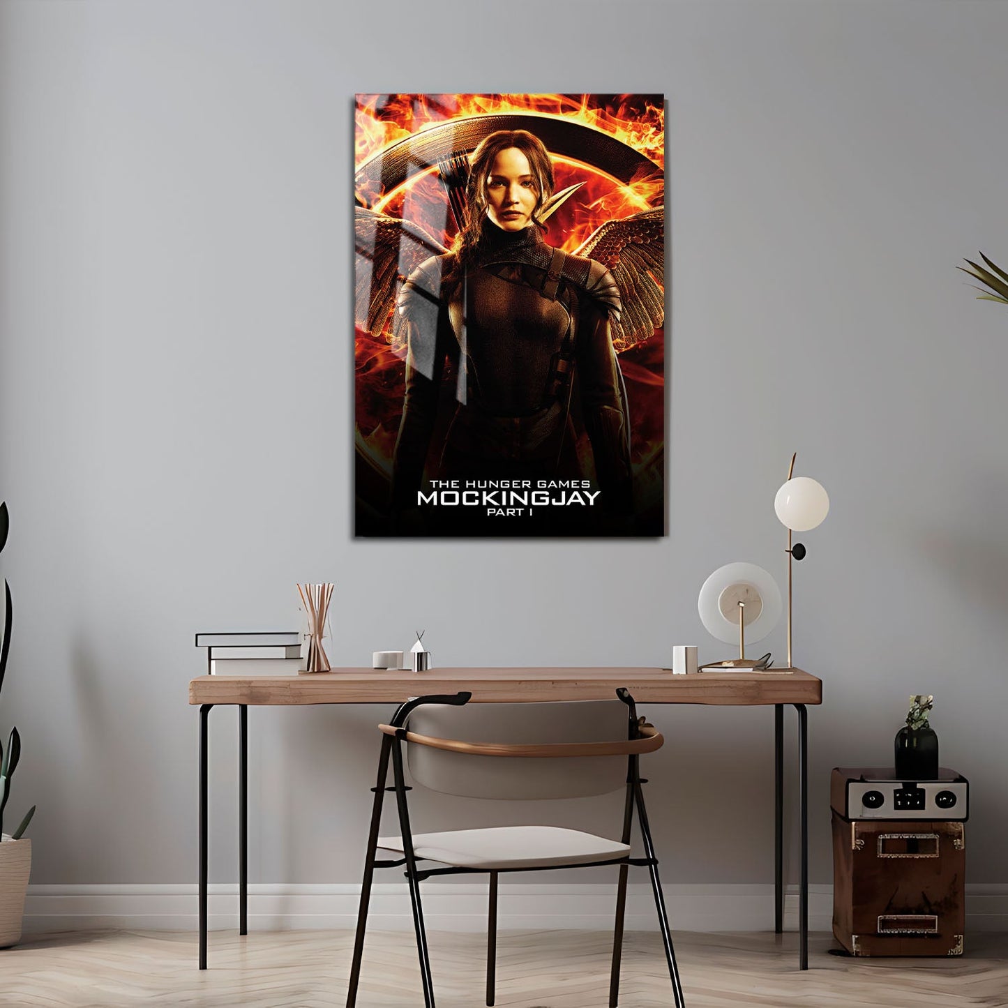 Flex Designs Metal Poster The Hunger Games Mockingjay - Part 1 24 x 36" Home Goods - Movie 2014 Movie Metal Poster