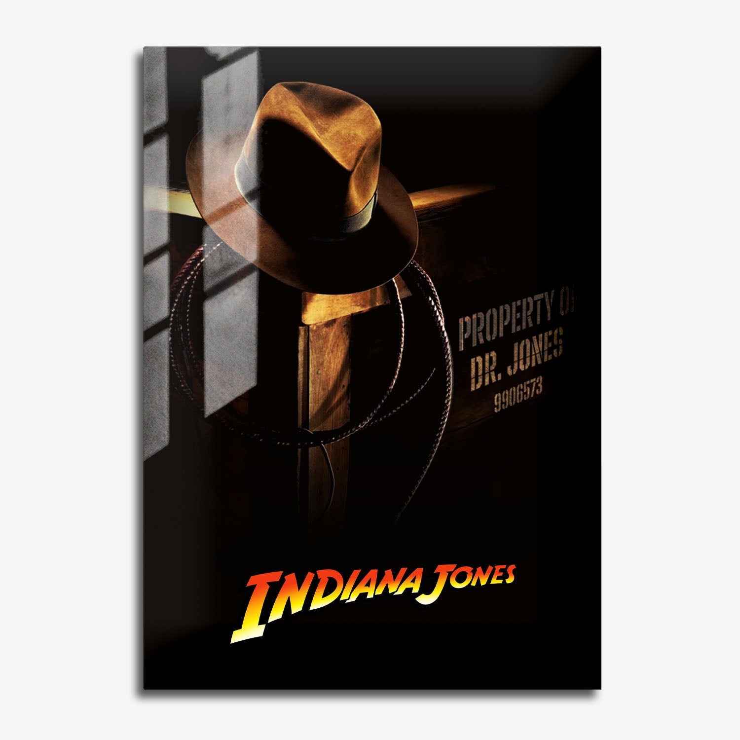 Flex Designs Metal Poster Indiana Jones Franchise 11 x 17" Home Goods - Movie  Movie Metal Poster
