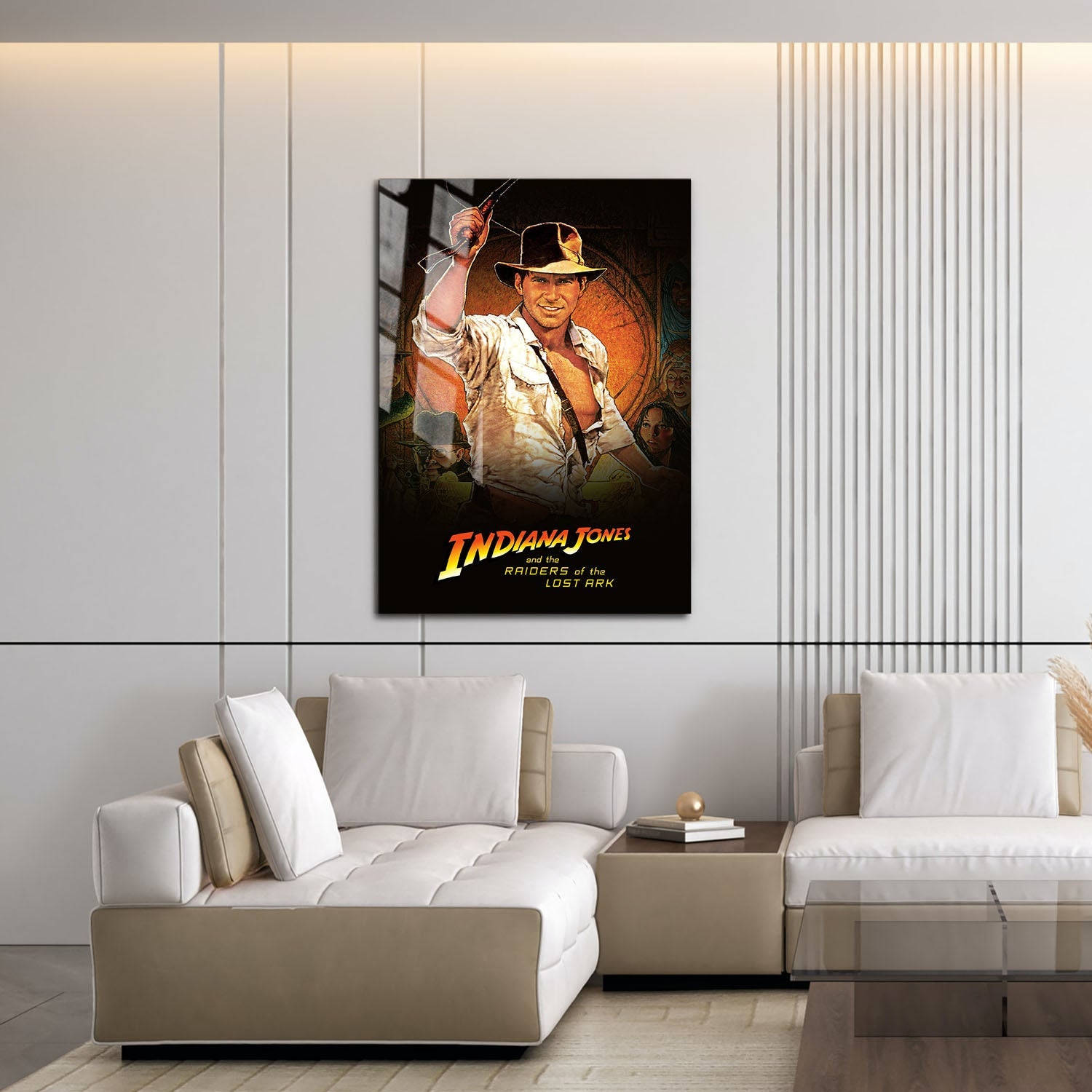 Flex Designs Metal Poster Raiders of the Lost Ark 16 x 24" Home Goods - Movie 1981 Movie Metal Poster