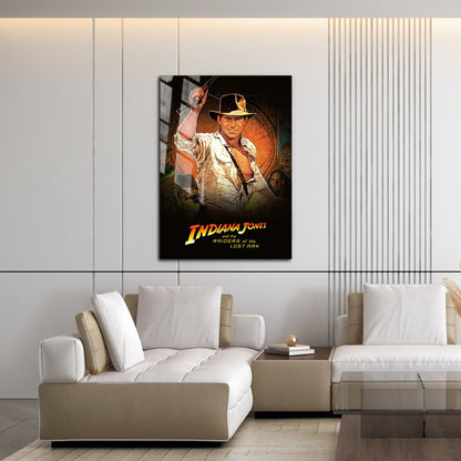 Flex Designs Metal Poster Raiders of the Lost Ark 16 x 24" Home Goods - Movie 1981 Movie Metal Poster