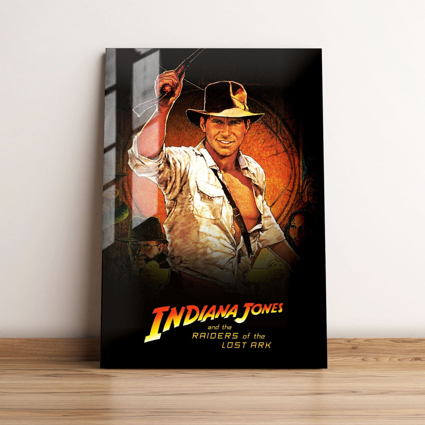 Raiders of the Lost Ark Movie Metal Poster