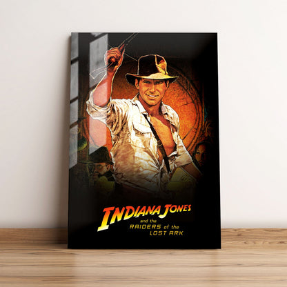 Raiders of the Lost Ark Movie Metal Poster