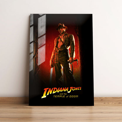 Indiana Jones and the Temple of Doom Movie Metal Poster