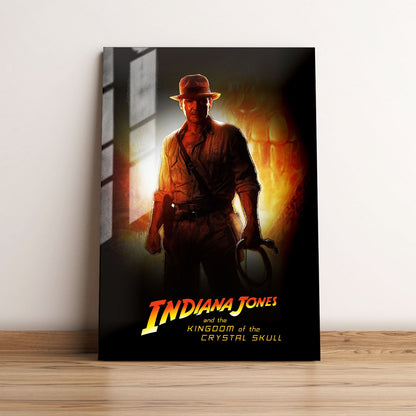 Indiana Jones and the Kingdom of the Crystal Skull Movie Metal Poster