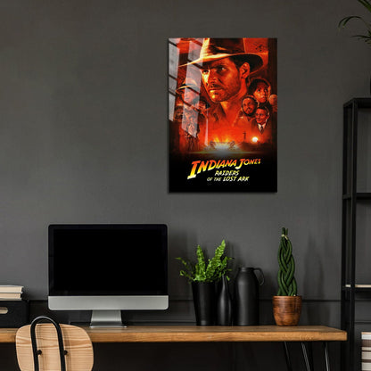Flex Designs Metal Poster Indiana Jones Raiders of the Lost Ark Classic 5 x 7" Home Goods - Movie 1981 Movie Metal Poster