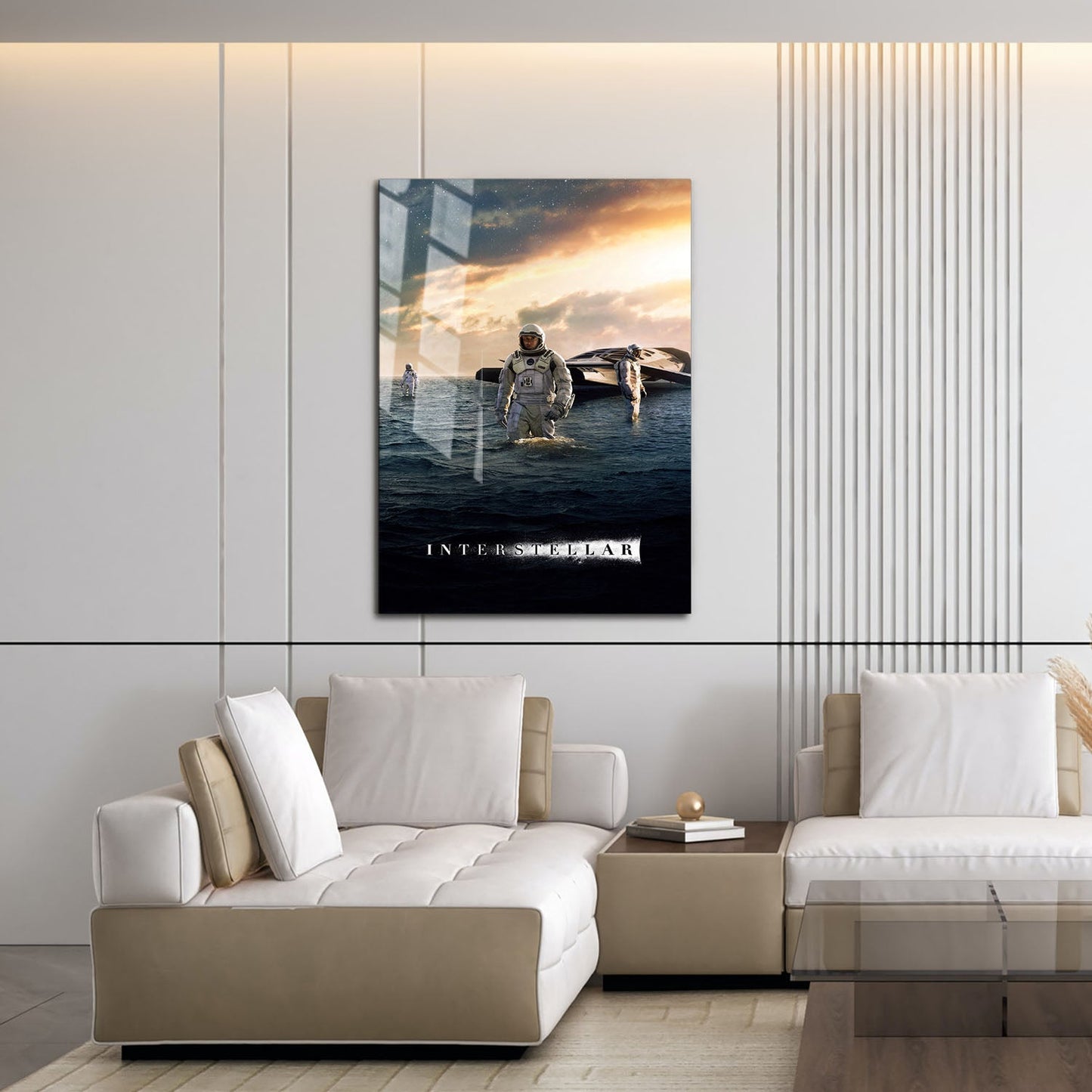 Flex Designs Metal Poster Interstellar Cinematic 16 x 24" Home Goods - Movie 2014 Movie Metal Poster