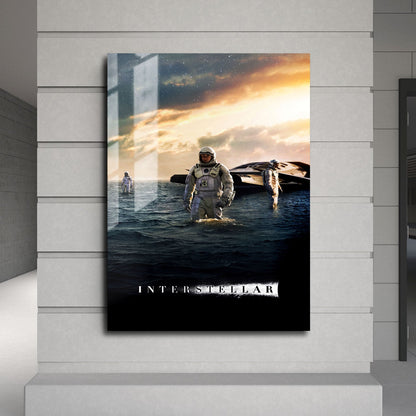 Flex Designs Metal Poster Interstellar Cinematic 24 x 36" Home Goods - Movie 2014 Movie Metal Poster