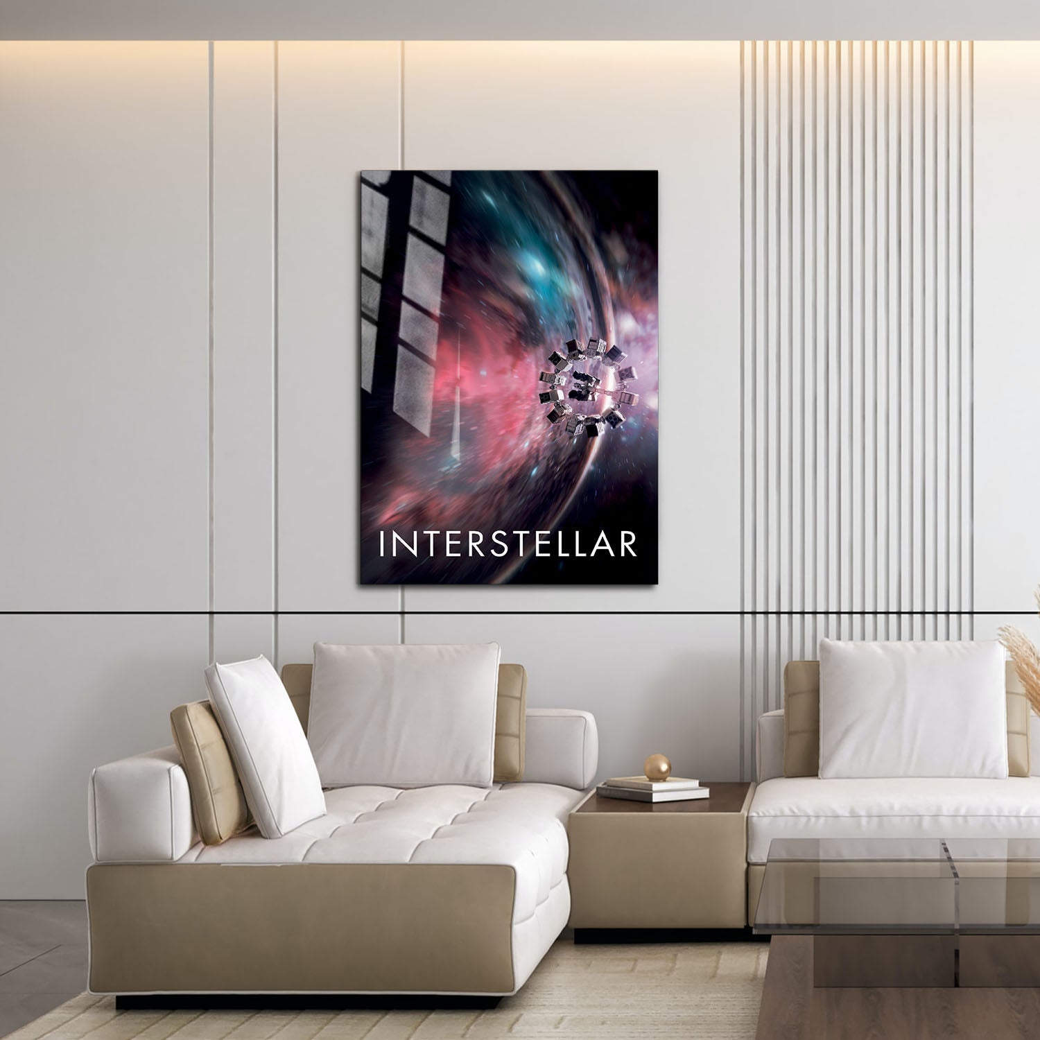Flex Designs Metal Poster Interstellar Theatrical 16 x 24" Home Goods - Movie 2014 Movie Metal Poster
