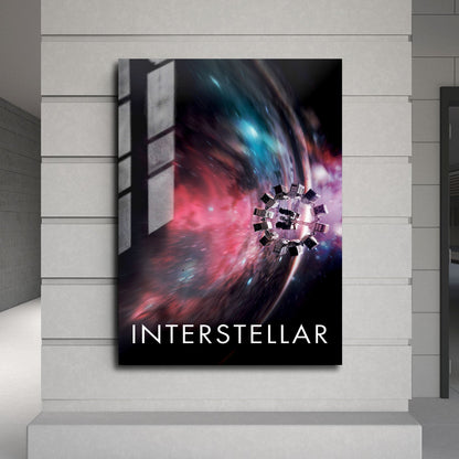 Flex Designs Metal Poster Interstellar Theatrical 24 x 36" Home Goods - Movie 2014 Movie Metal Poster