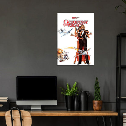 Flex Designs Metal Poster Octopussy 5 x 7" Home Goods - Movie 1983 Movie Metal Poster