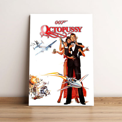 Octopussy Movie Metal Poster