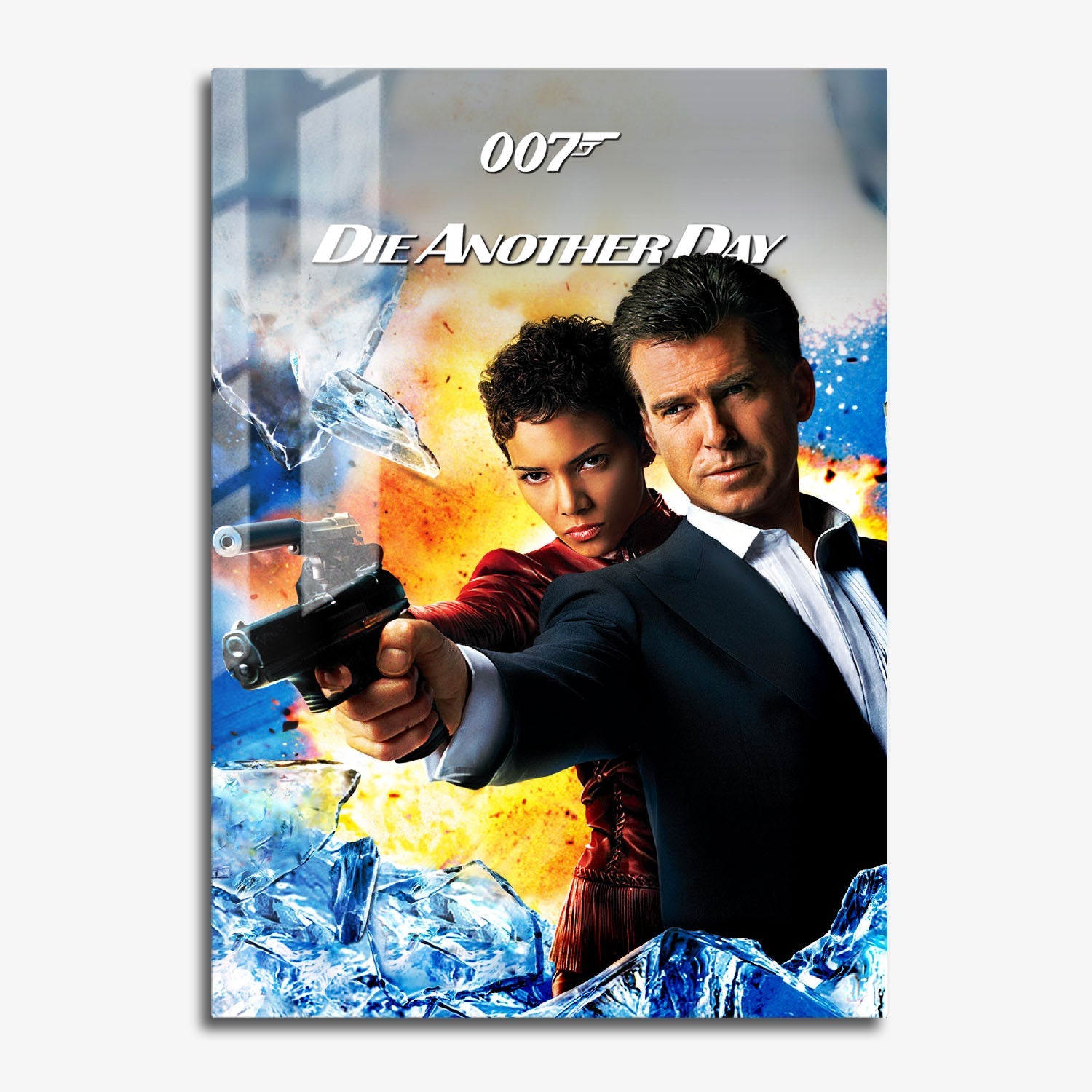 Flex Designs Metal Poster Die Another Day 11 x 17" Home Goods - Movie 2002 Movie Metal Poster