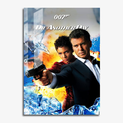 Flex Designs Metal Poster Die Another Day 11 x 17" Home Goods - Movie 2002 Movie Metal Poster