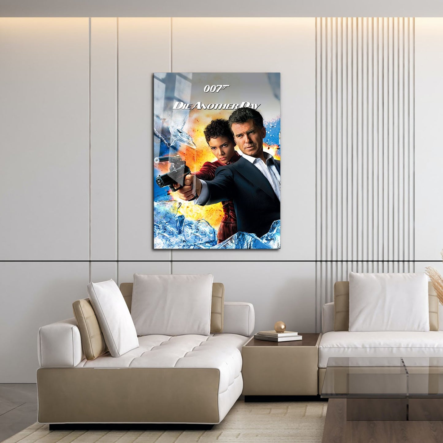 Flex Designs Metal Poster Die Another Day 16 x 24" Home Goods - Movie 2002 Movie Metal Poster