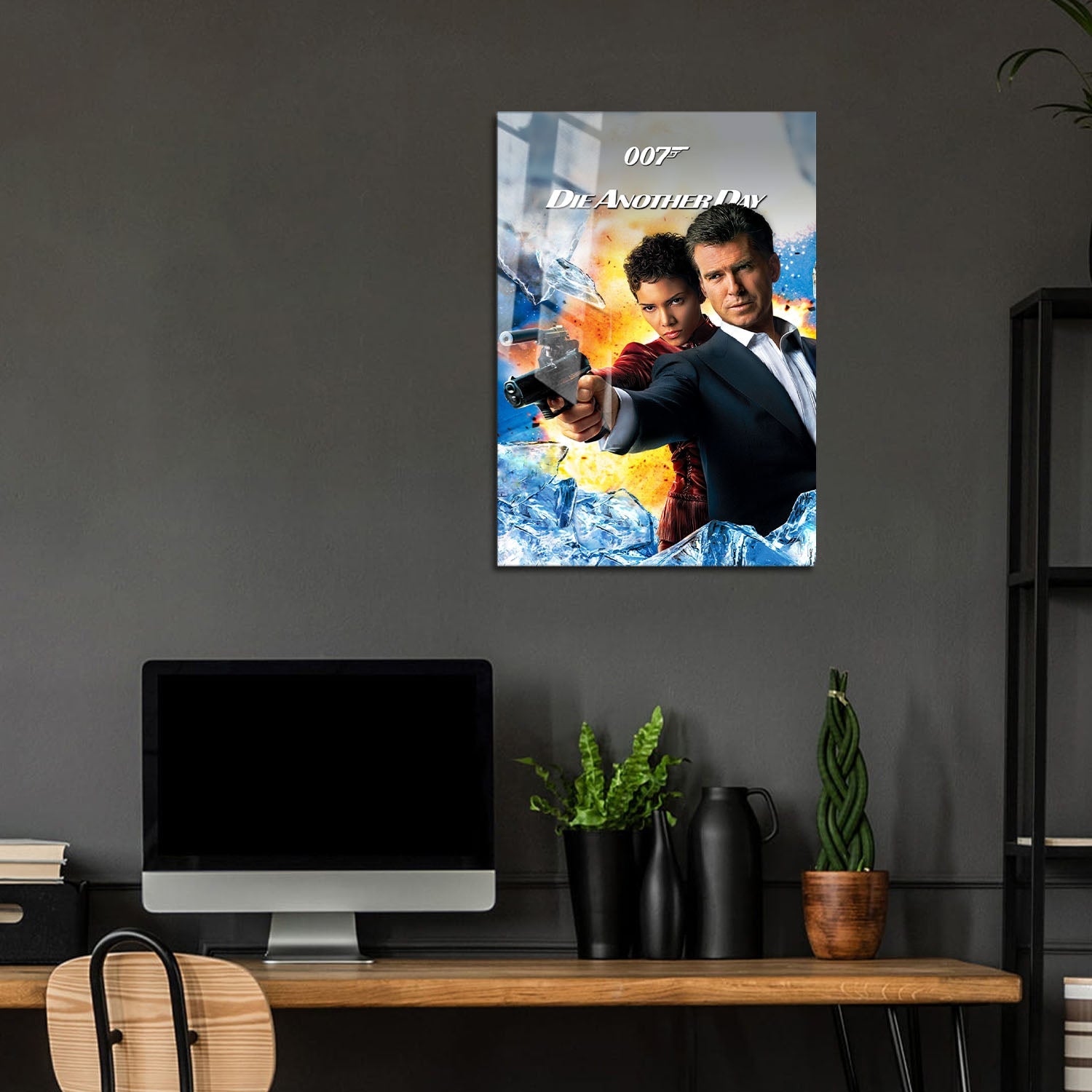 Flex Designs Metal Poster Die Another Day 5 x 7" Home Goods - Movie 2002 Movie Metal Poster