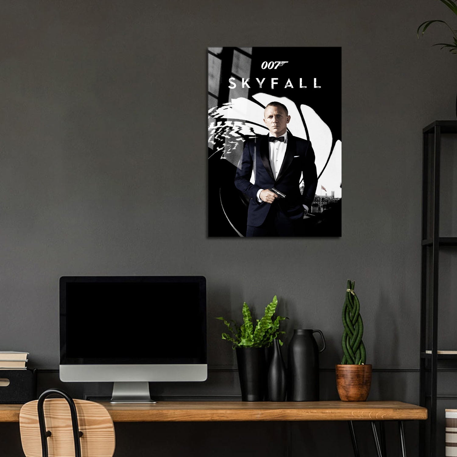 Flex Designs Metal Poster Skyfall 5 x 7" Home Goods - Movie 2012 Movie Metal Poster
