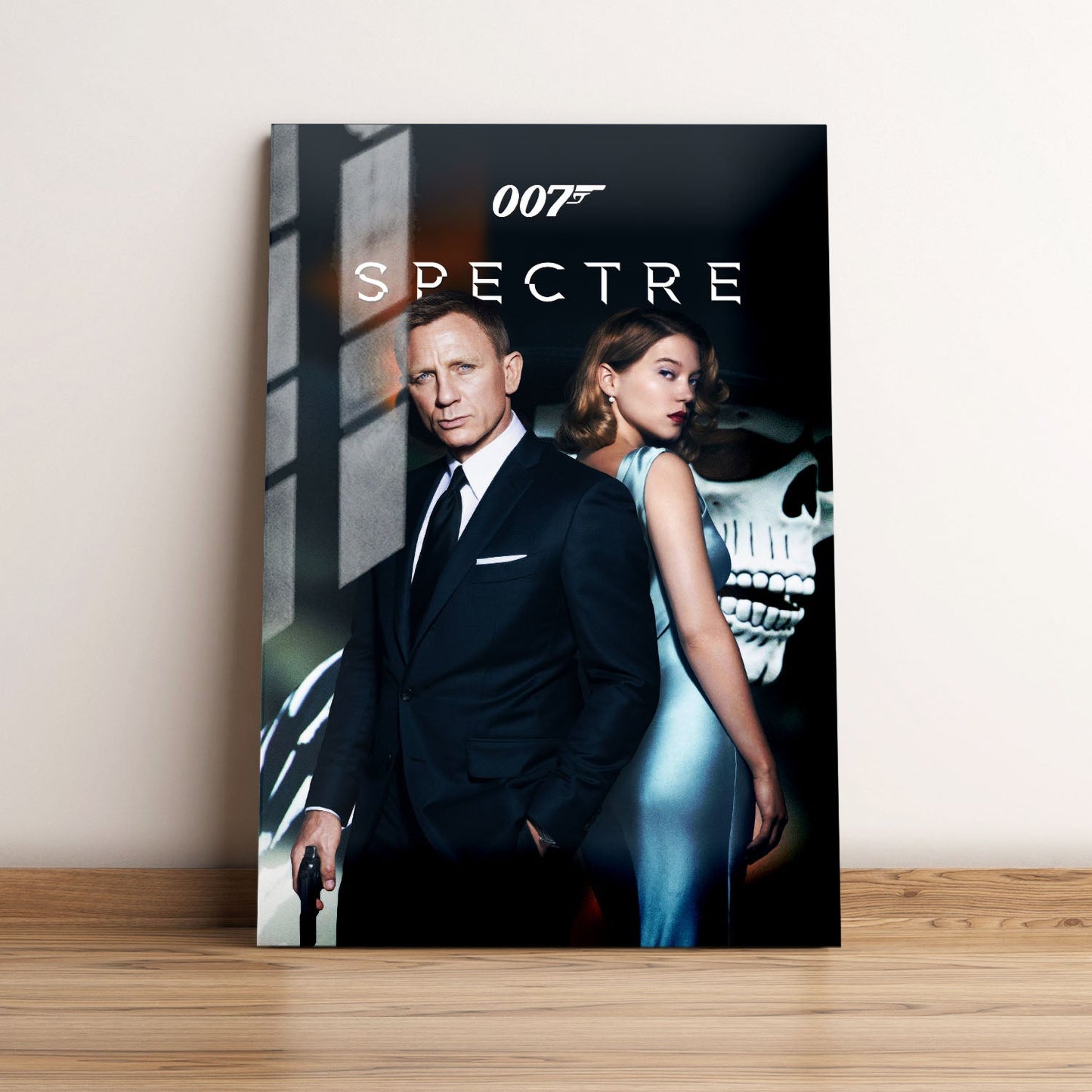 Spectre Movie Metal Poster