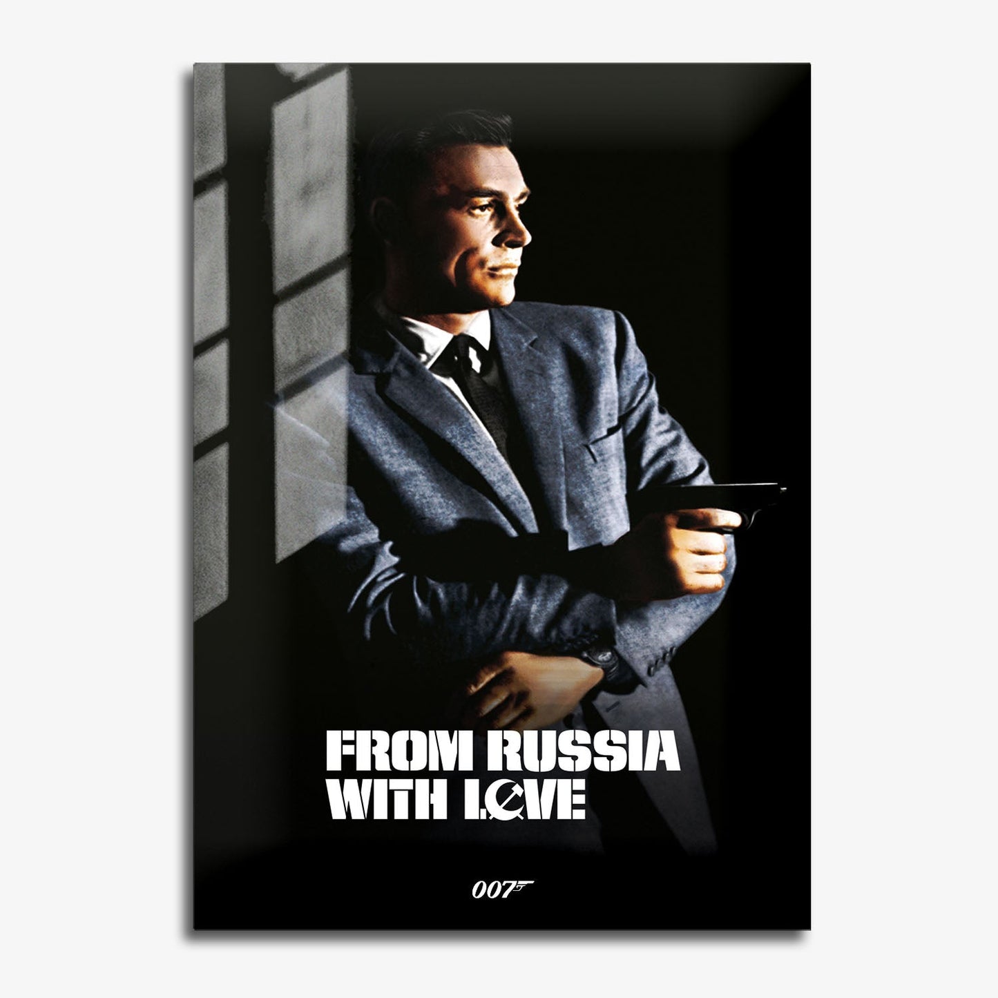 Flex Designs Metal Poster From Russia with Love Classic 11 x 17" Home Goods - Movie 1963 Movie Metal Poster