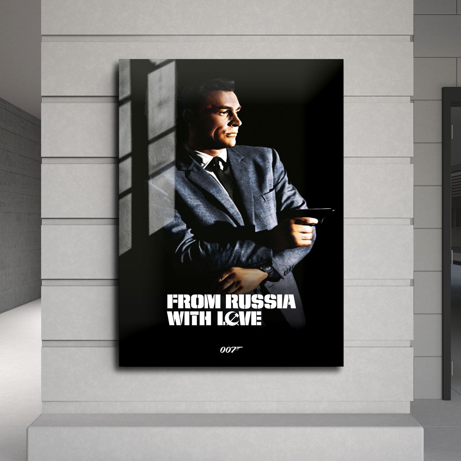Flex Designs Metal Poster From Russia with Love Classic 24 x 36" Home Goods - Movie 1963 Movie Metal Poster