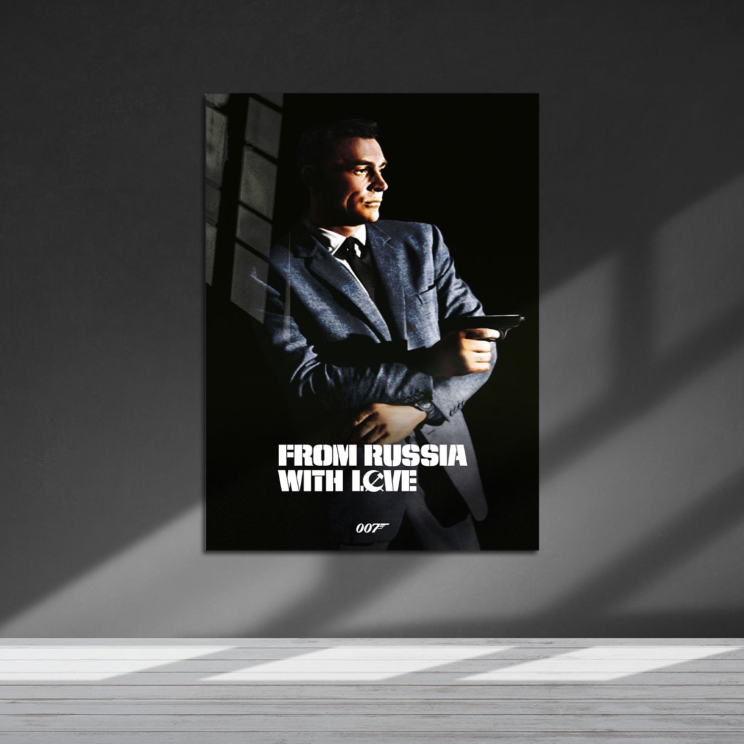Flex Designs Metal Poster From Russia with Love Classic 5 x 7" Home Goods - Movie 1963 Movie Metal Poster