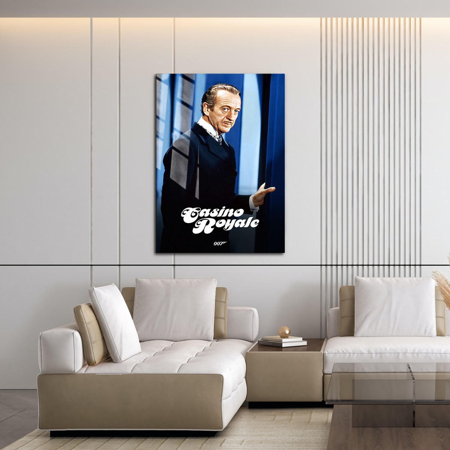 Flex Designs Metal Poster Casino Royale 1967 Classic 16 x 24" Home Goods - Movie 1967 Movie Metal Poster