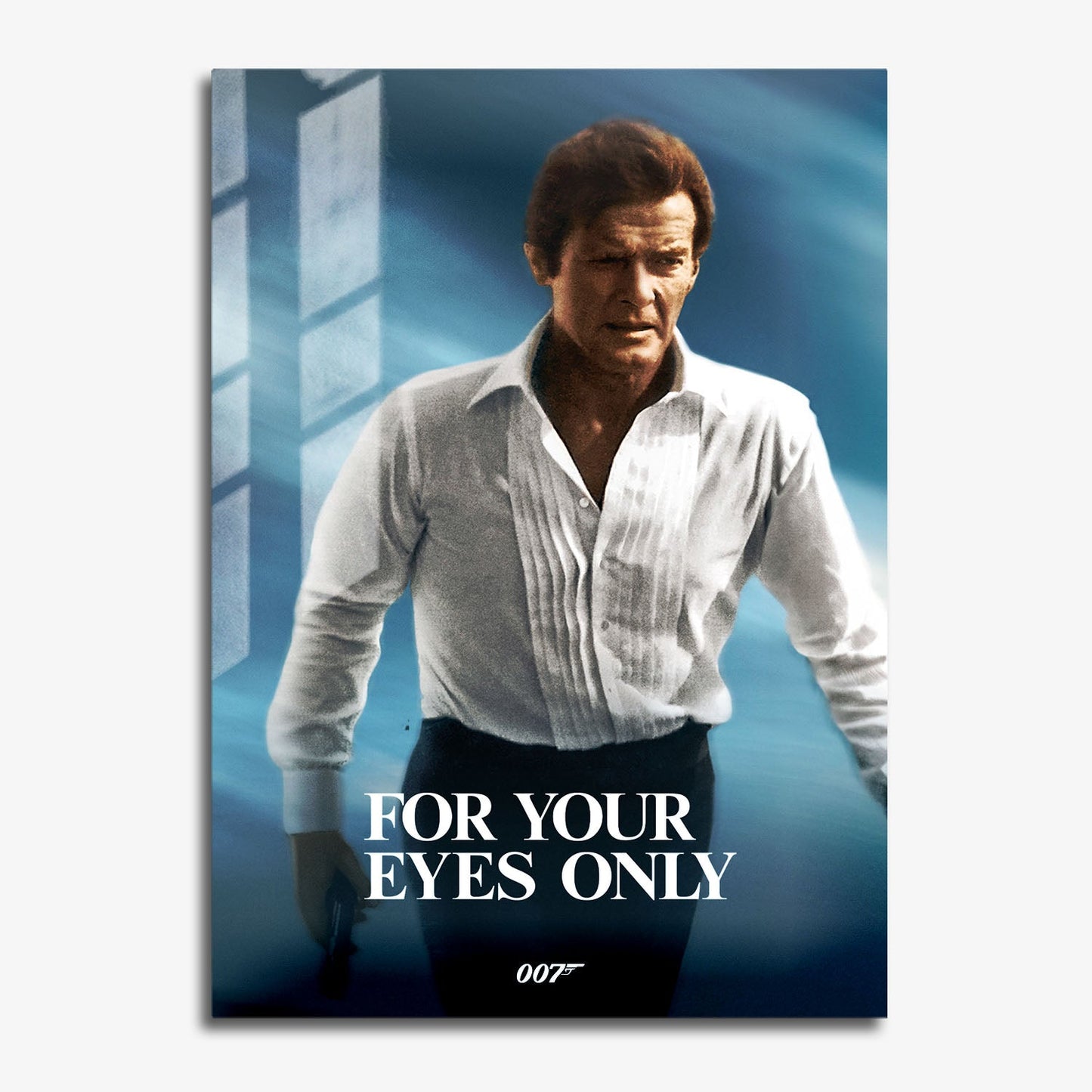 Flex Designs Metal Poster For Your Eyes Only Classic 11 x 17" Home Goods - Movie 1981 Movie Metal Poster