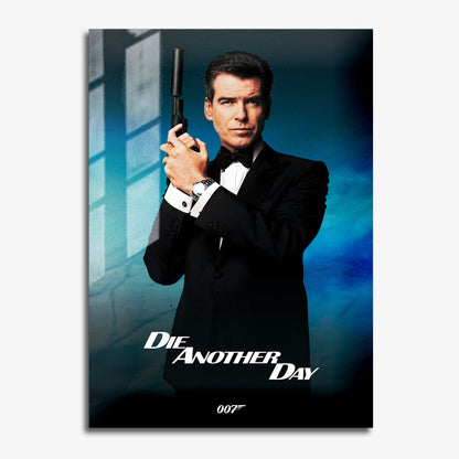 Flex Designs Metal Poster Die Another Day Classic 11 x 17" Home Goods - Movie 2002 Movie Metal Poster