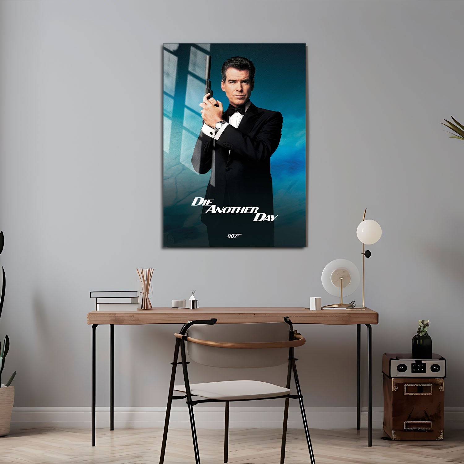 Flex Designs Metal Poster Die Another Day Classic 24 x 36" Home Goods - Movie 2002 Movie Metal Poster