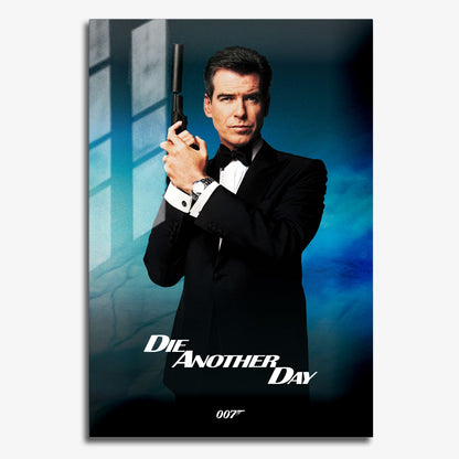 Flex Designs Metal Poster Die Another Day Classic 11 x 17" Home Goods - Movie 2002 Movie Metal Poster