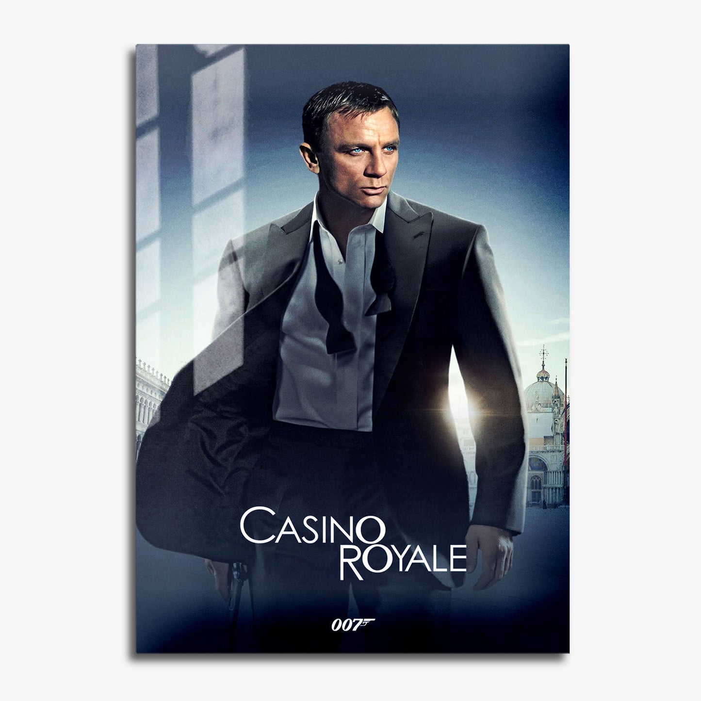 Flex Designs Metal Poster Casino Royale 2006 Classic 11 x 17" Home Goods - Movie 2006 Movie Metal Poster