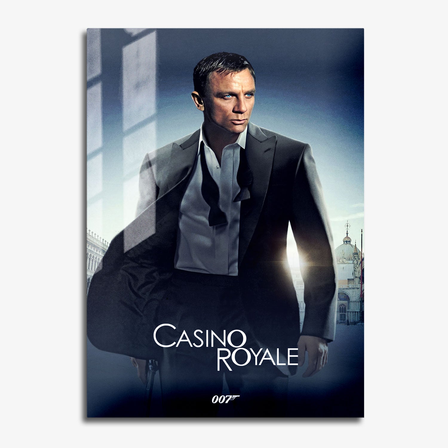 Flex Designs Metal Poster Casino Royale 2006 Classic 11 x 17" Home Goods - Movie 2006 Movie Metal Poster