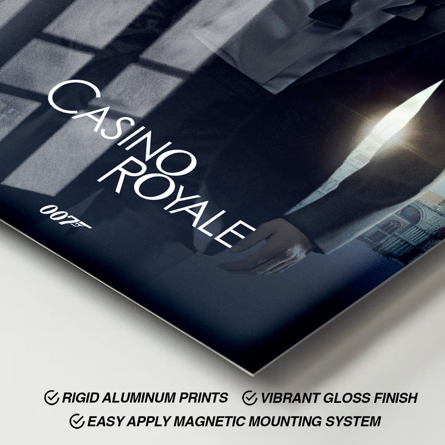Flex Designs Metal Poster Casino Royale 2006 Classic 11 x 17" Home Goods - Movie 2006 Movie Metal Poster